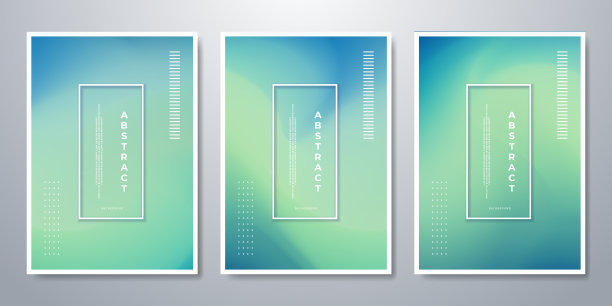 集合抽象模糊散焦彩色背景。抽象设计模板的小册子，传单，杂志，名片，品牌，横幅，标题，书籍封面，笔记本背景矢量图片下载