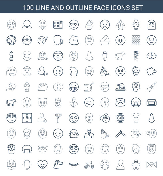 100年面临图标图片下载