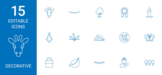 15装饰图标图片下载