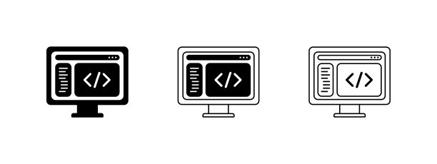 显示与编码方括号图标图片下载