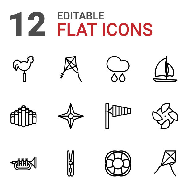 12风图标图片下载