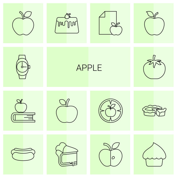 苹果的图标图片下载