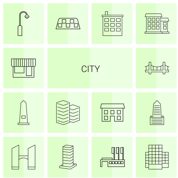 城市图标图片下载