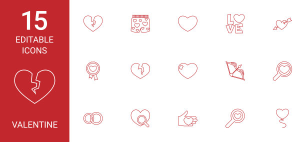 15日情人节图标图片下载