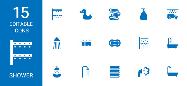 淋浴的图标图片下载