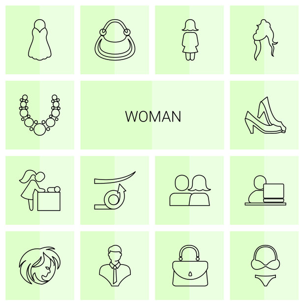 女人的图标图片下载