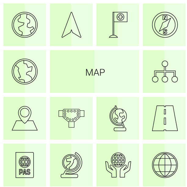 地图图标图片下载