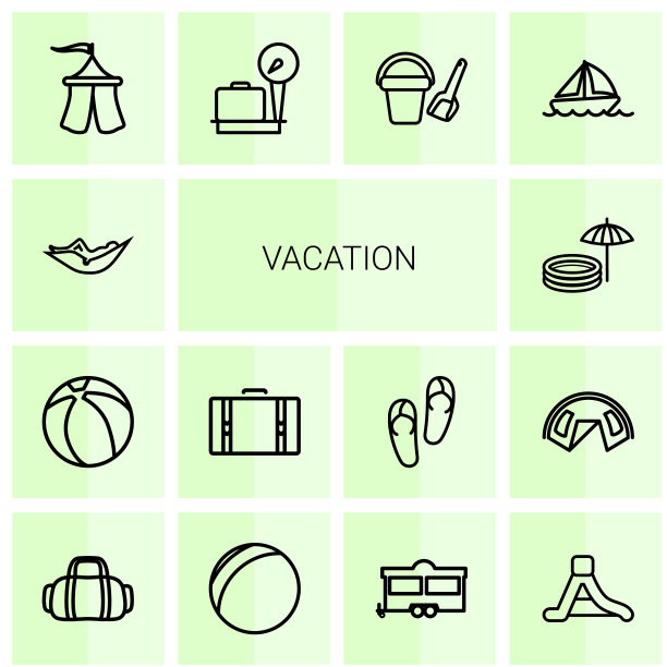 14日假期图标图片下载