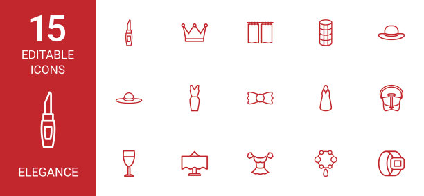 15优雅图标图片下载