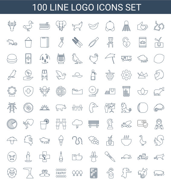 100个logo图标图片下载