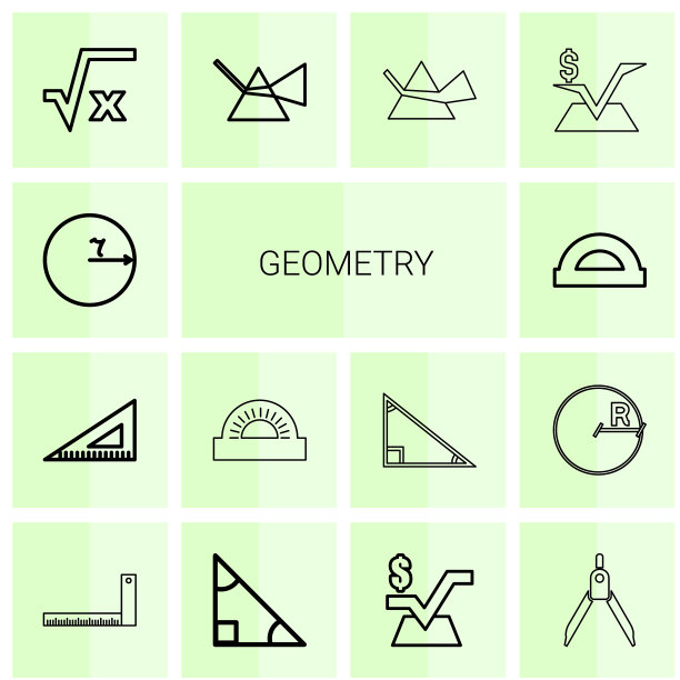 几何形状的图标图片下载