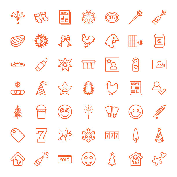 49个新图标图片下载