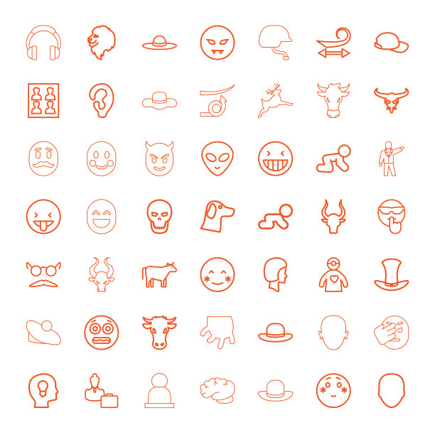 49头图标图片下载