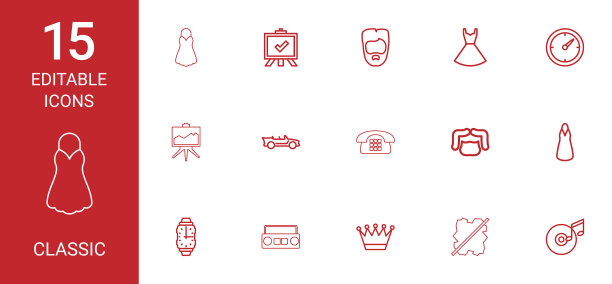 15个经典的图标图片下载