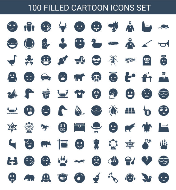 卡通图标图片下载