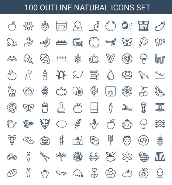 自然的图标图片下载