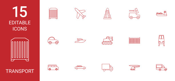 15运输图标图片下载