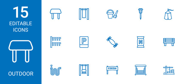 15户外图标图片下载