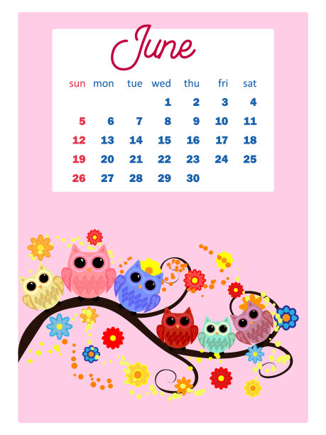 挂历2022可爱挂历配搞笑卡通图片下载