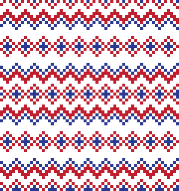 红色海军圣诞集市岛无缝模式图片下载