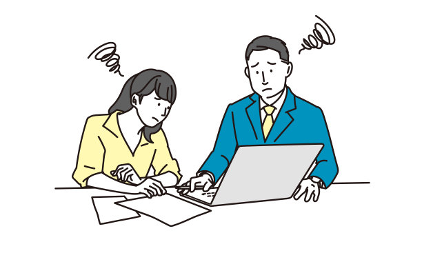 在开会时遇到麻烦的商务人士图片下载