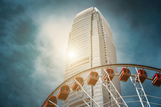 香港摩天轮图片下载