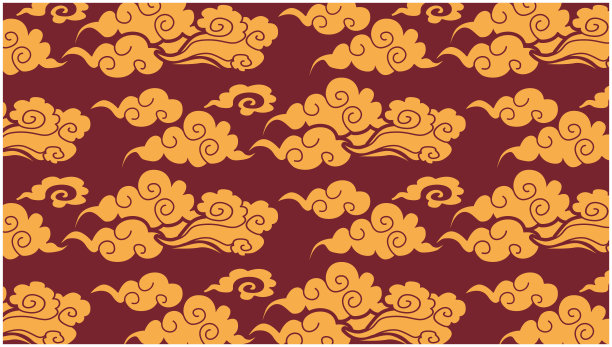 中国韩国传统东方图案背景图片下载