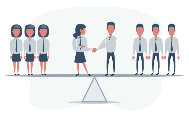 成功的商人集体合作图片下载