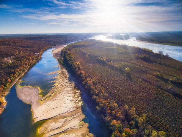 多瑙河水位低图片下载