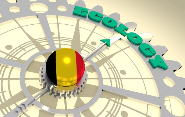 国家政府与生态。“地球日”的概念。三维演示图片下载