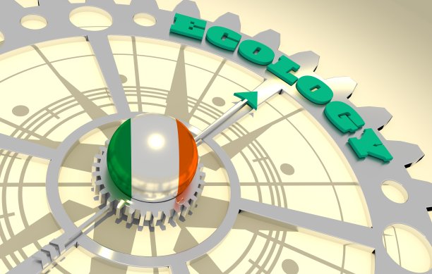 国家政府与生态。“地球日”的概念。三维演示图片下载