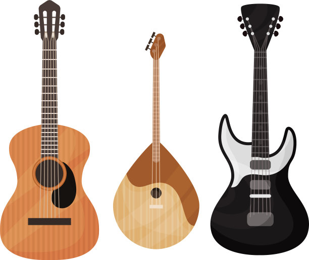 有三弦琴和三弦琴的弦乐器图片下载