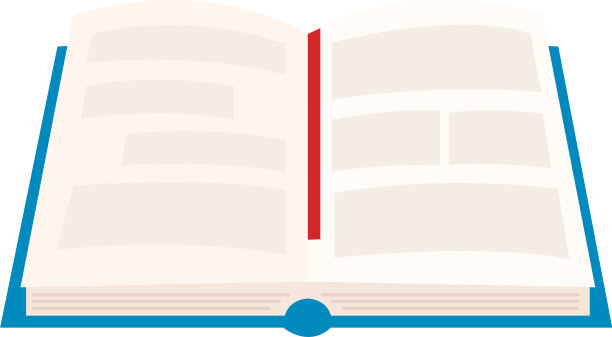 教科书打开图书馆孤立图标图片下载