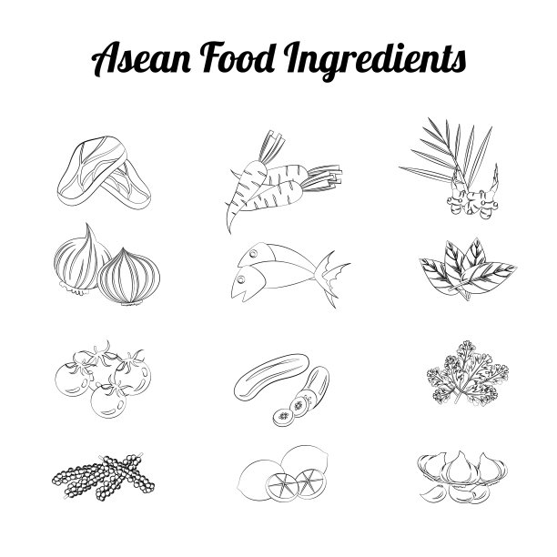 东盟食品配料集包包括图片下载