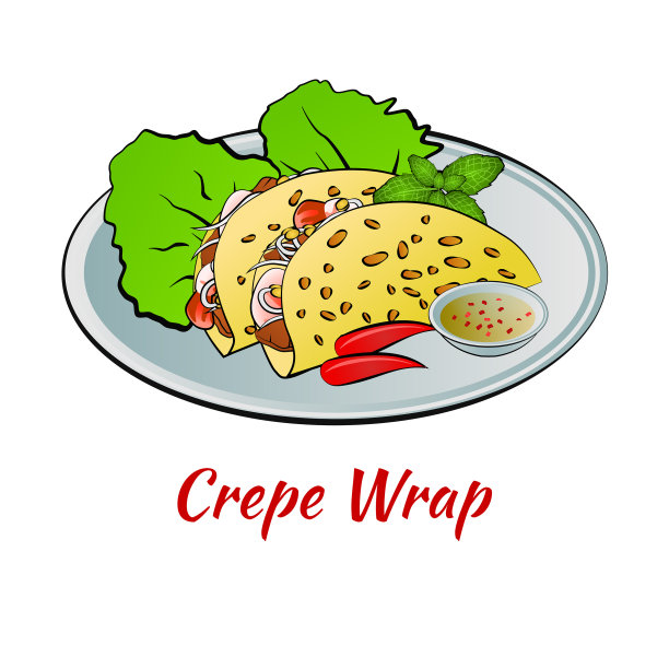 集美味闻名的越南美食于一体图片下载