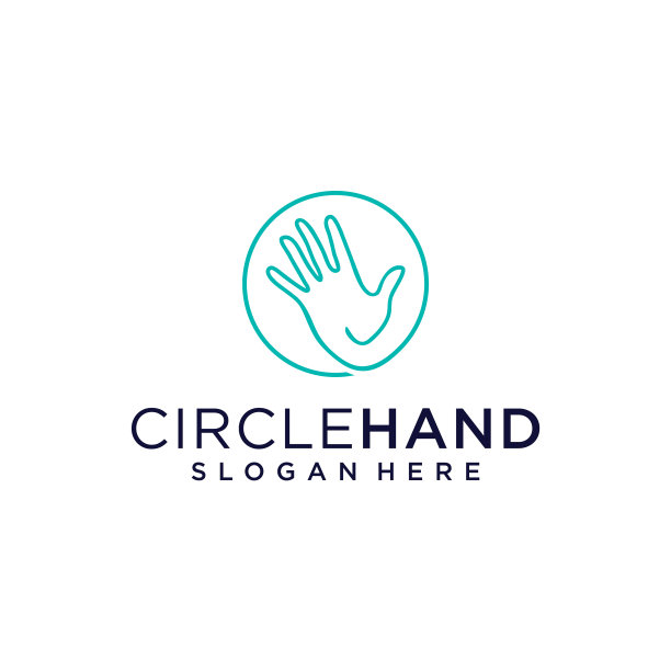 灵感交织字母手绘标志设计图片下载