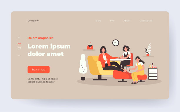 女士在美容院修指甲图片下载