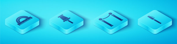 设置等距量角器、推针、笔和图片下载