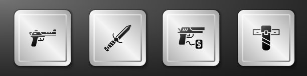 集沙漠鹰枪军用刀购买图片下载