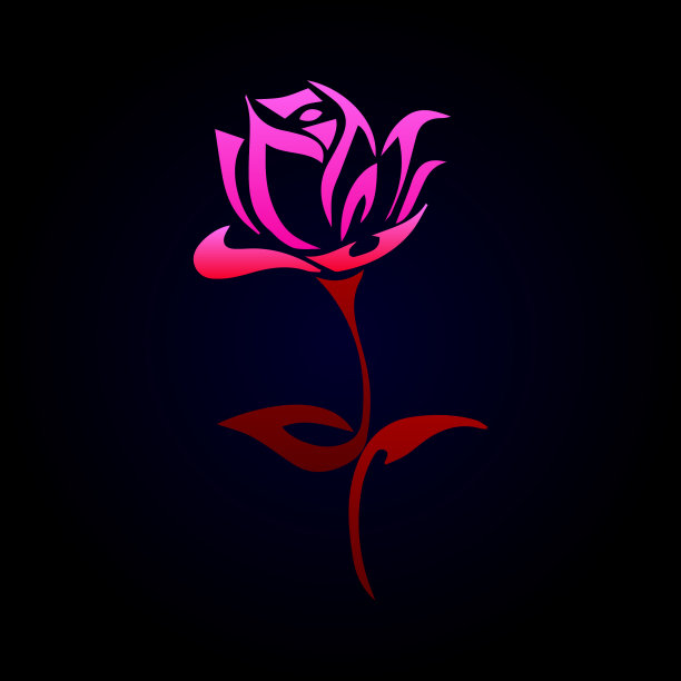 花剪纸艺术设计图片下载