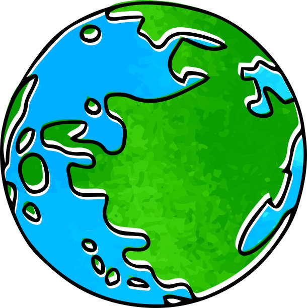 手绘纹理风格的大地图片下载