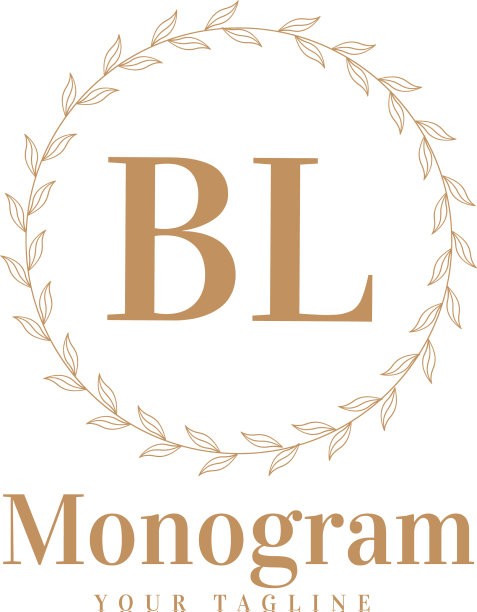 Bl最初的标志设计具有女性风格图片下载