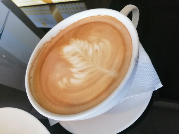 咖啡泡沫艺术图片下载