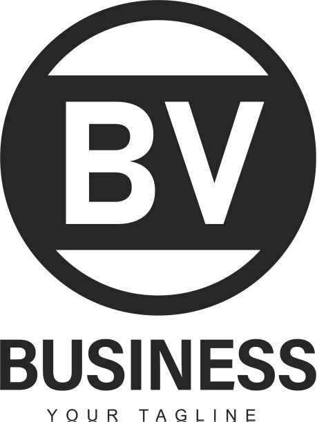 最初的一个抽象风格的标志设计图片下载