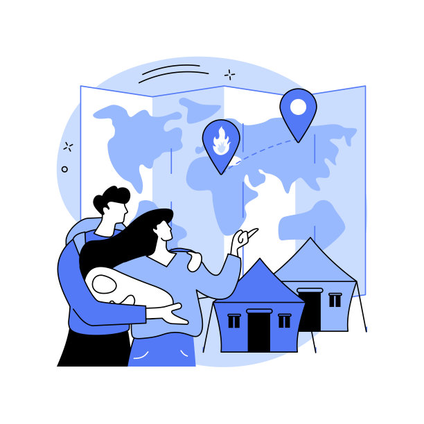 人员安置抽象概念矢量图。图片下载