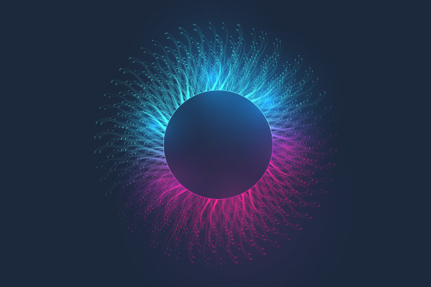 抽象的背景音乐。音乐波浪海报设计。声音飞行与抽象梯度线波，矢量概念图片下载