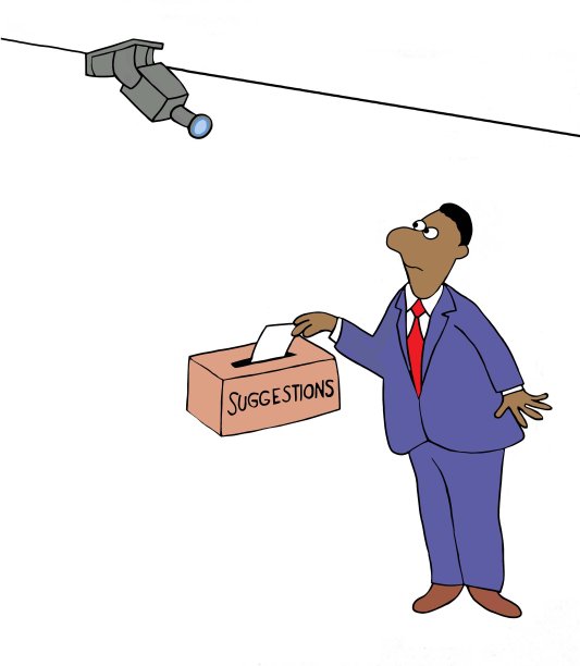 非裔美国工人正受到监视图片下载