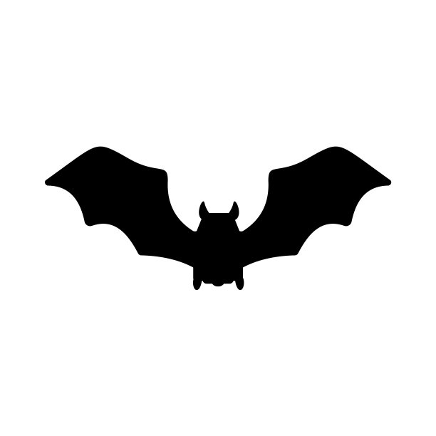 蝙蝠吸血向量。可怕的幽灵蝙蝠的剪影在万圣节的时候飞出去吸血。图片下载