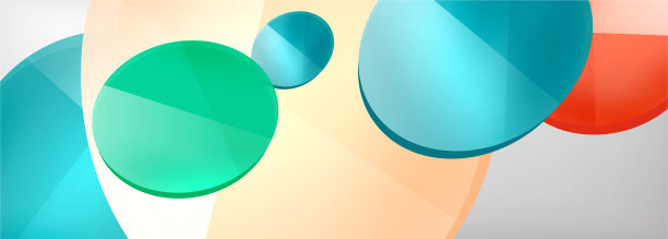 抽象光滑圆形背景图片下载