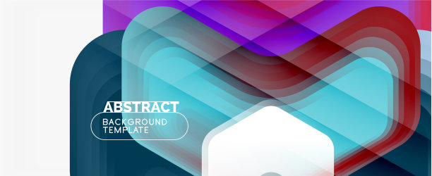 三维箭头几何构成抽象图片下载